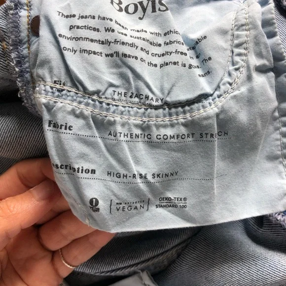 Boyish brand the Zachary skinny jeans from free people - Picture 6 of 10